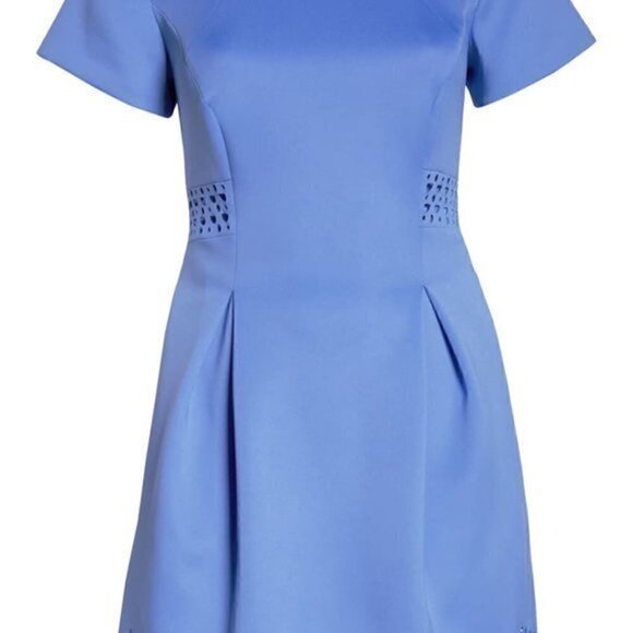 Vince Camuto Laser Cut Scuba Dress Sz 16W NWT - Picture 5 of 11